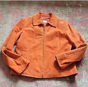CLEO Suede Leather Jacket size M